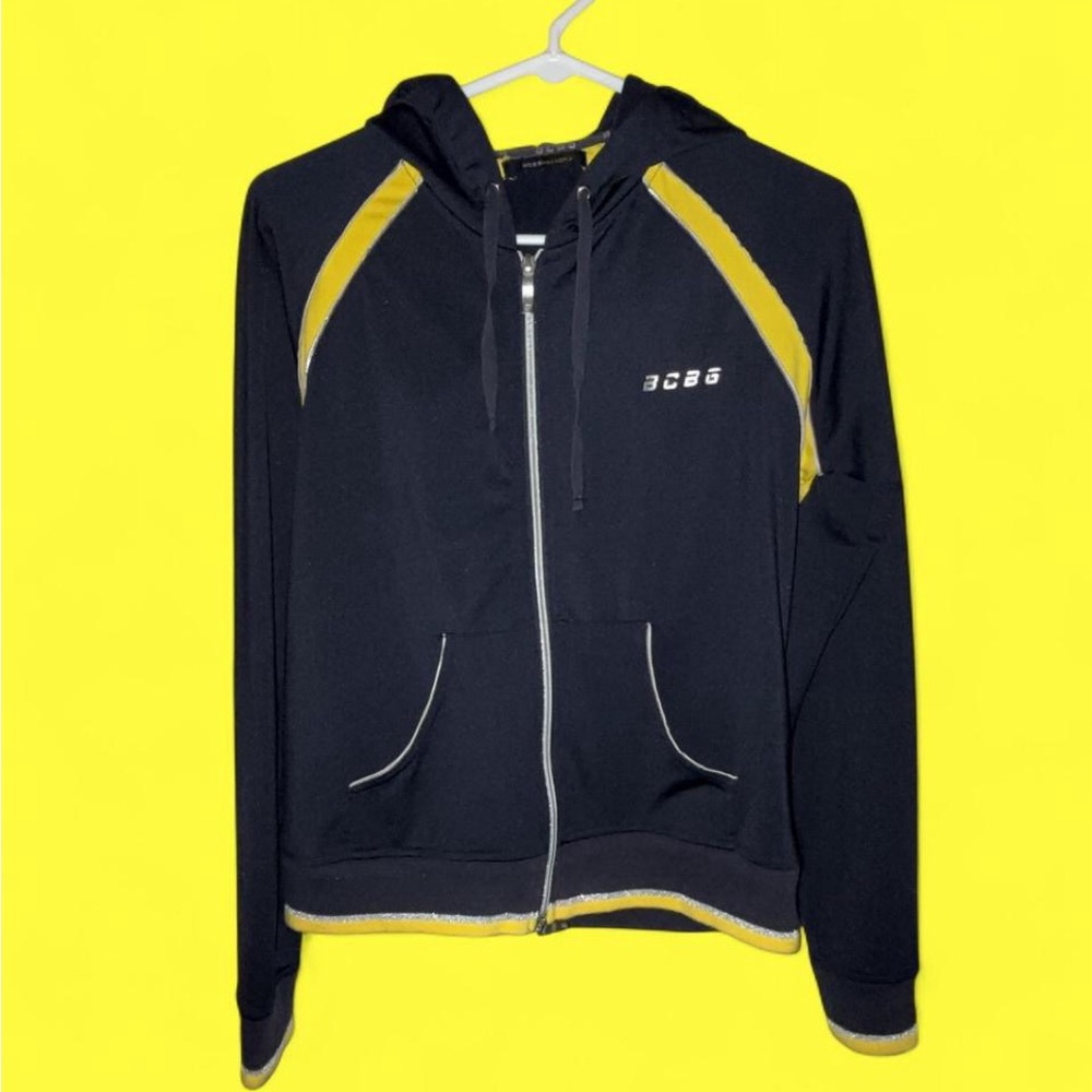 BCBGMaxAzria Black and Yellow Jacket